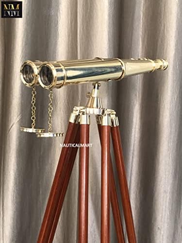 Floor Standing Admirals Solid Brass Binoculars 62
