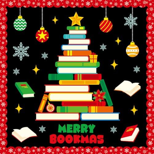 Christmas Bulletin Board Decoration Set with 74pcs Decorations