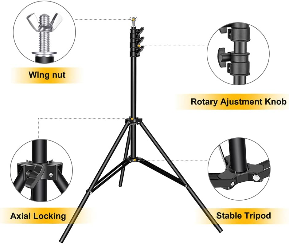 CPLIRIS Adjustable Backdrop Stand for Parties and Photography