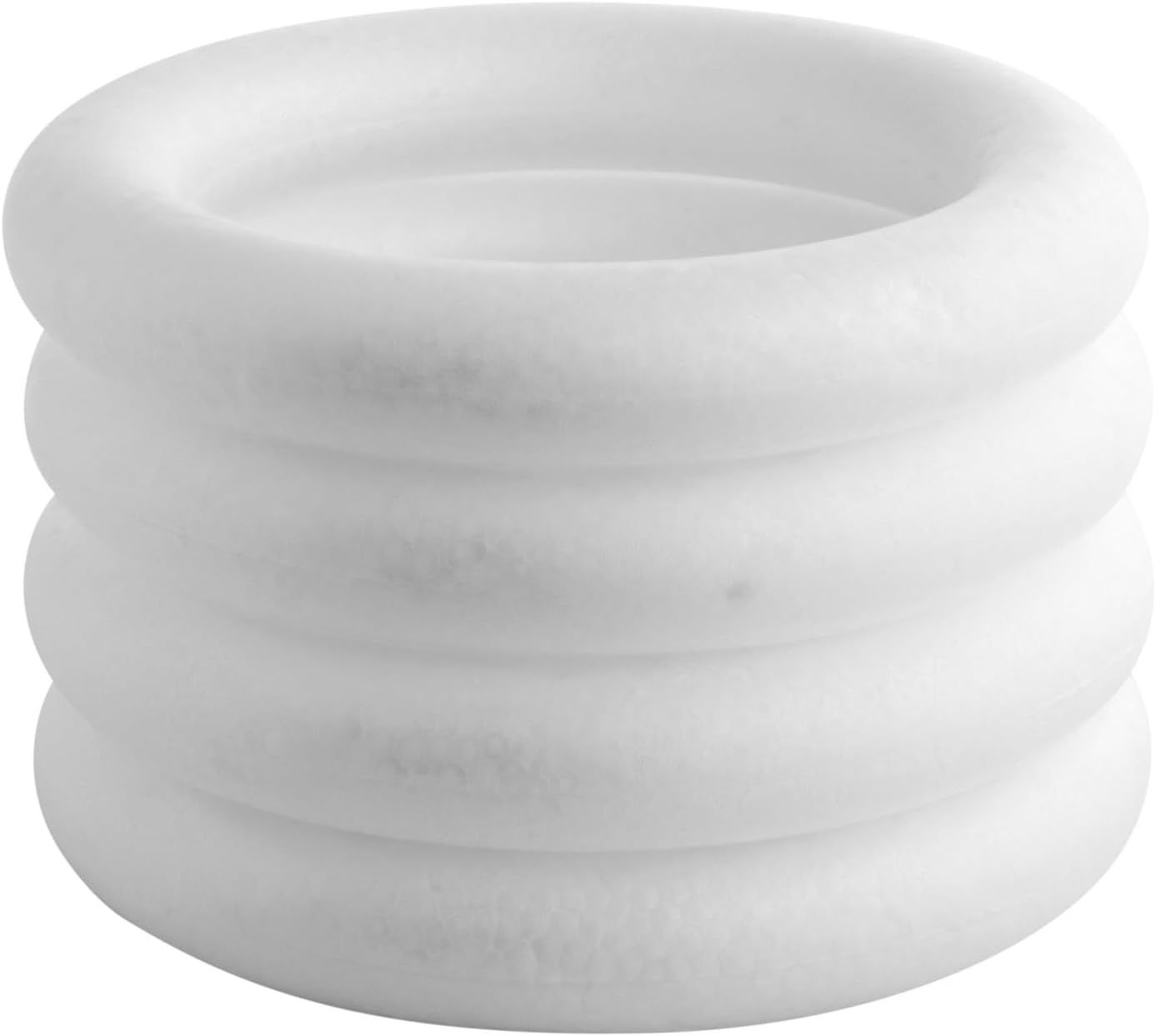 4 Pack Foam Wreath Forms 10 Inch White