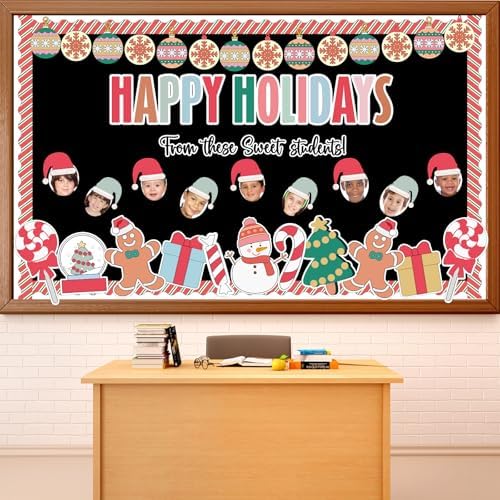 Christmas Bulletin Board Decoration Set