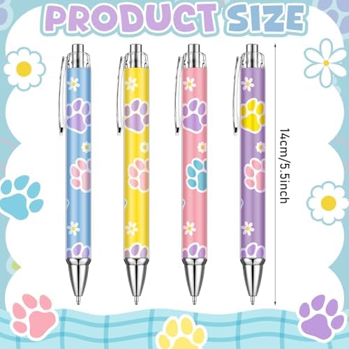 24 Pcs Blue Dog Pens for Party Classroom Office Supplies