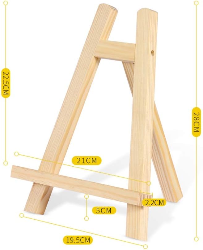 Small Portable Desktop Easel for Art and Display