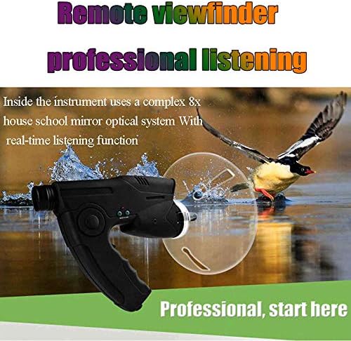 Parabolic Microphone Monocular for Nature Observation and Sound Amplification