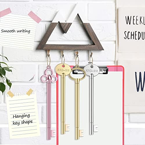 Thenshop 96 Pcs Retro Key Shape Gel Pens