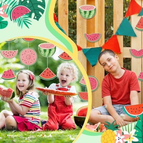 Seajan 60 Pcs Watermelon Bulletin Board Decorations