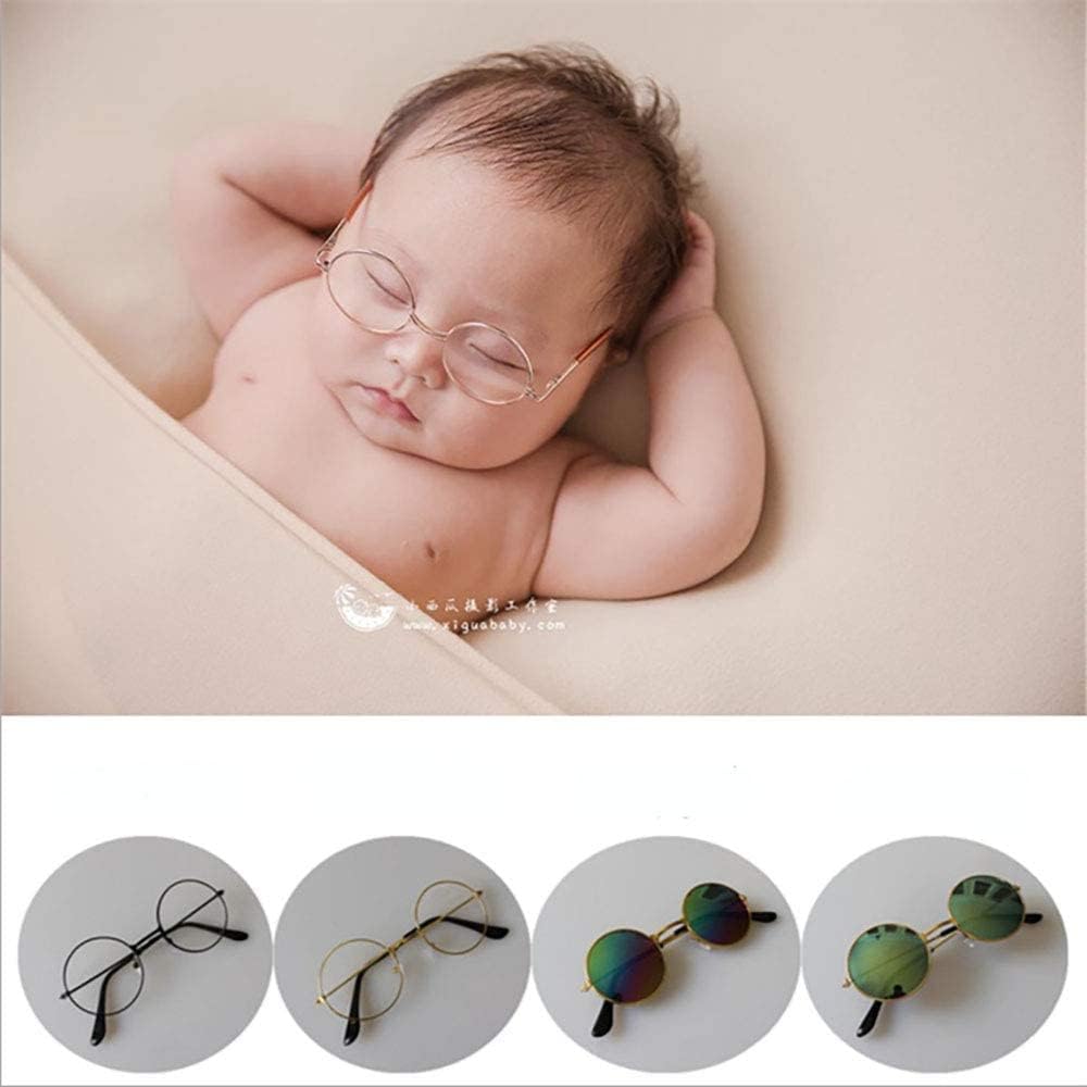 Newborn Photography Props Fake Glasses Halloween Santa Cosplay