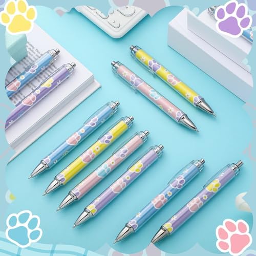 24 Pcs Blue Dog Pens for Party Classroom Office Supplies