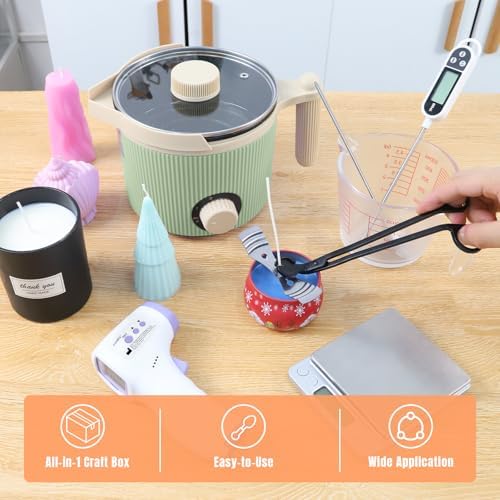 TOAUTO Candle Making Kit with 3Lbs Melting Pot