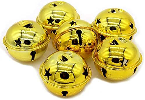 LXZ Decorative Round Bells in Gold