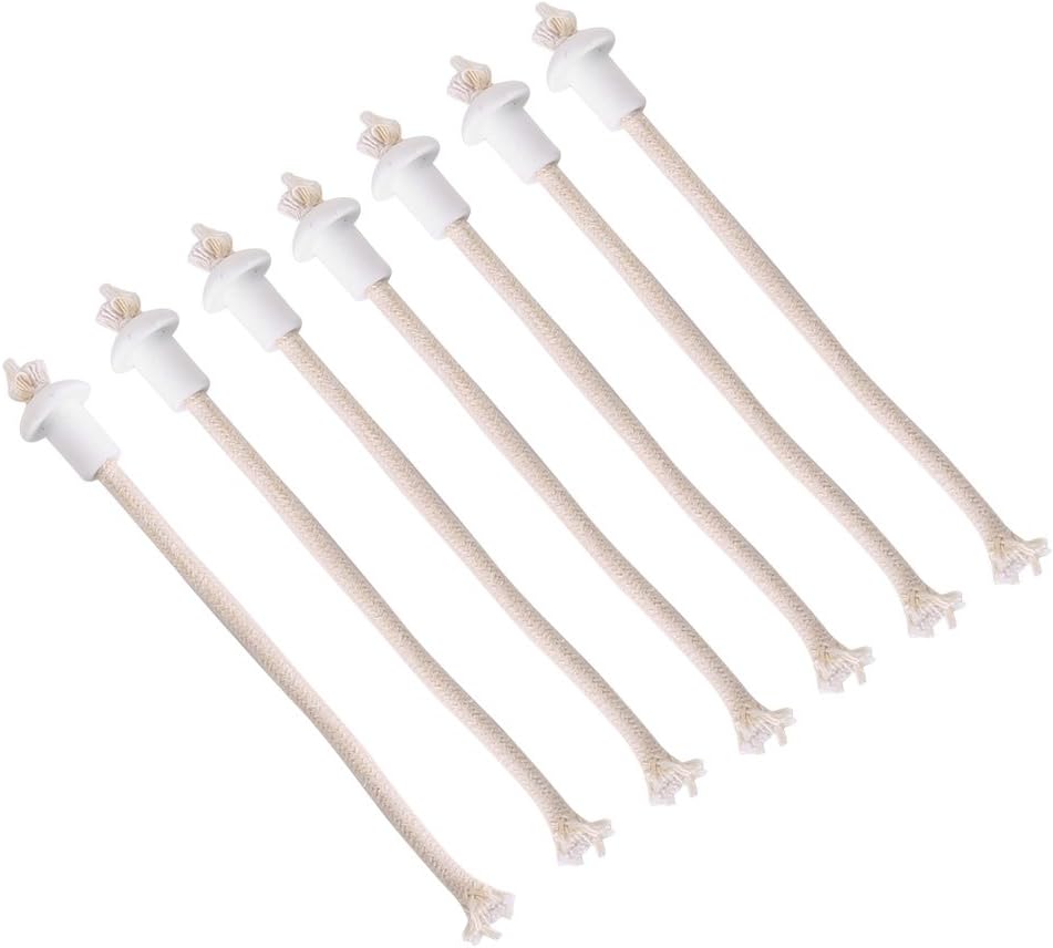 7Pcs Heat Kerosene Wick for Oil Lantern and Wine Bottle Candles