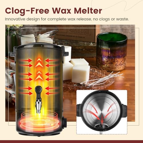 POWLAB 8L Electric Wax Melter for Candle Making 1
