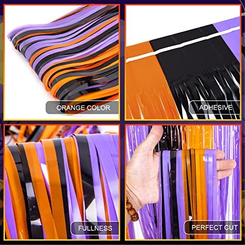 LOLStar 3 Pack Photo Booth Props Halloween Backdrop Curtains