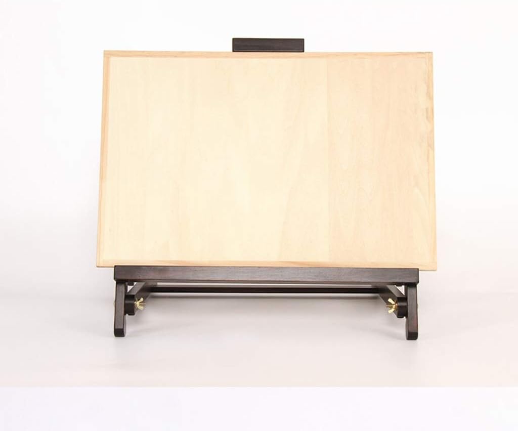Wood Painting Stand Portable Slope Adjustable Art Easel