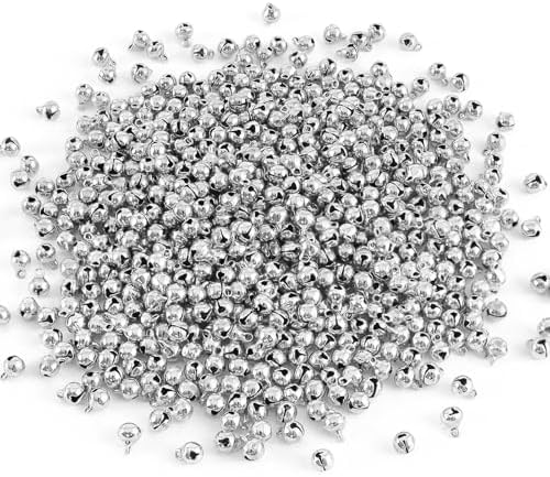14 Inch Silver Jingle Bells 120 Pcs Craft Decorations