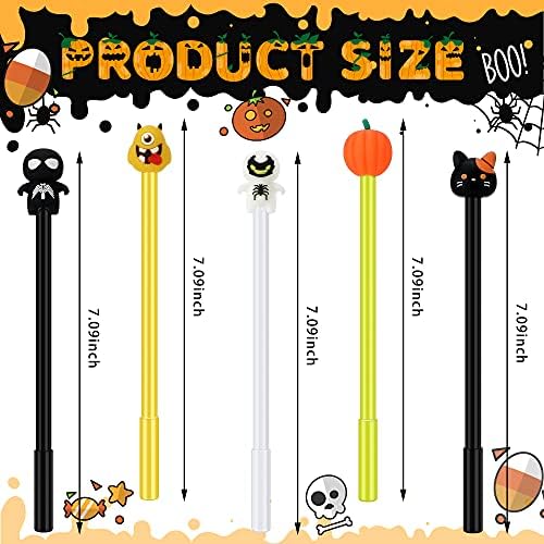 Censen 48 Pcs Halloween Roller Ball Pens 05mm