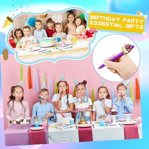 26 Pcs Cute Birthday Themed Ballpoint Pens