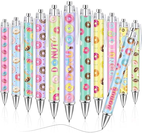 48 Pcs Donut Gel Pens Bulk Cute Donut Writing Pens