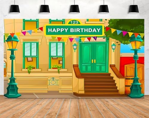 Happy Birthday Photography Background for Kids Party