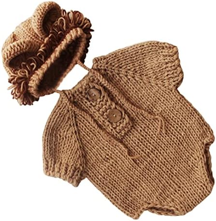 MG House Baby Lion Photography Outfit Set