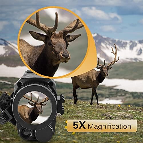 Night Vision Monocular with 8X Digital Zoom and 5X Optical Zoom 1