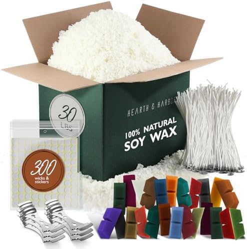Hearth Harbor Soy Wax and Candle Making Kit