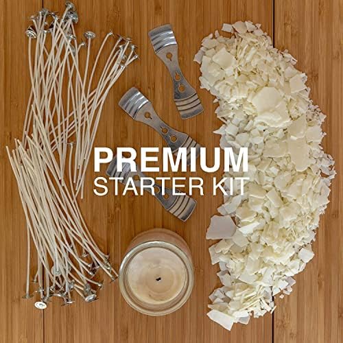 Oraganix 10 Lbs Soy Wax DIY Candle Kit