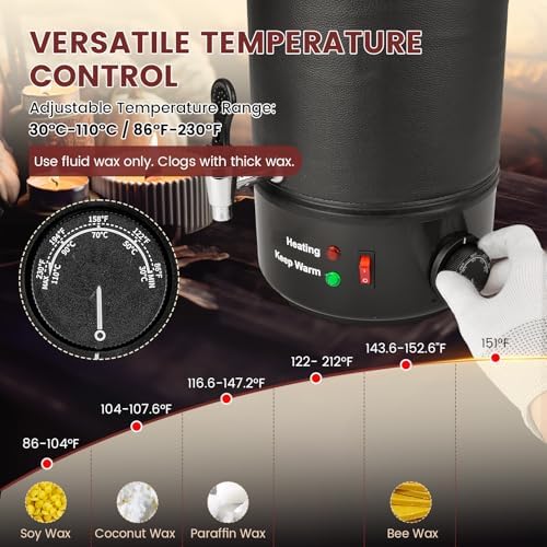 POWLAB 8L Electric Wax Melter for Candle Making 1