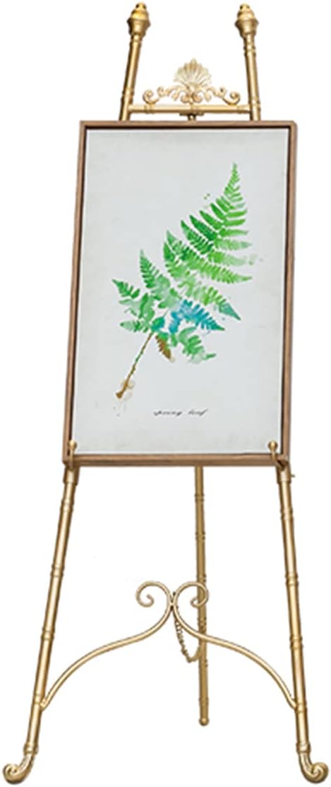 Gold Adjustable Display Easel 120cm Portable Stand