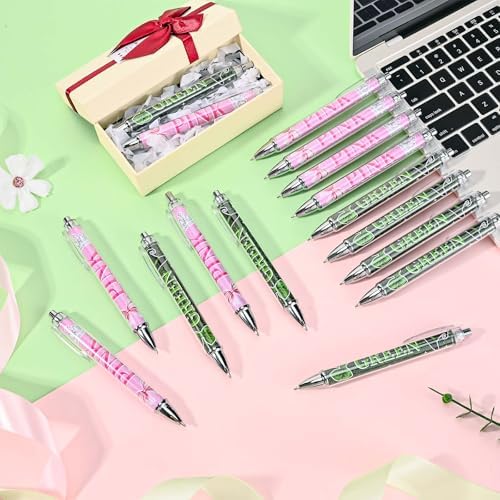 Honic 24 Pcs Witch Pens Bulk Set for Girls