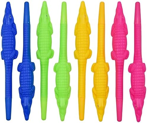 Maydahui 12 Pcs Cute Alligator Gel Pens