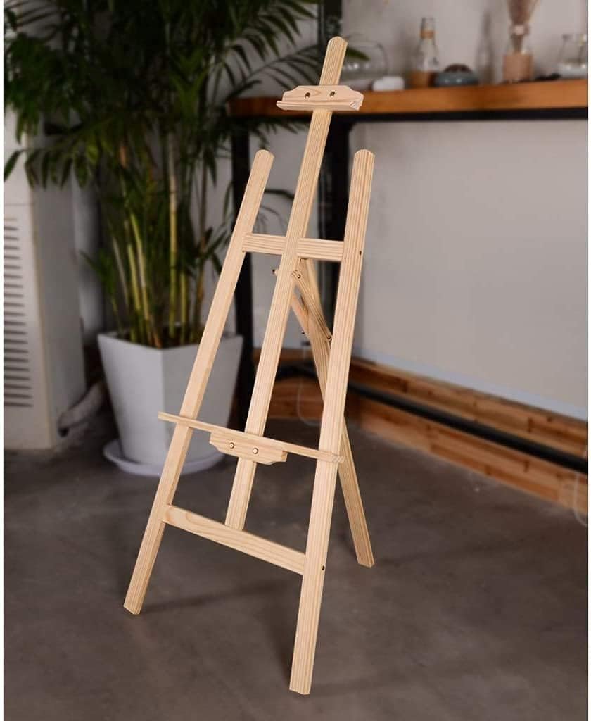 Adjustable Wooden Easel Stand for Artists and Painters