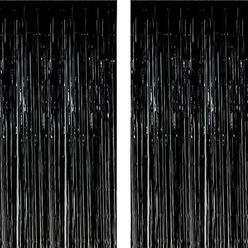 Twinkle Star 2 Pack Photo Booth Backdrop Foil Curtain