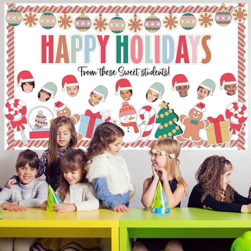 Christmas Bulletin Board Decoration Set