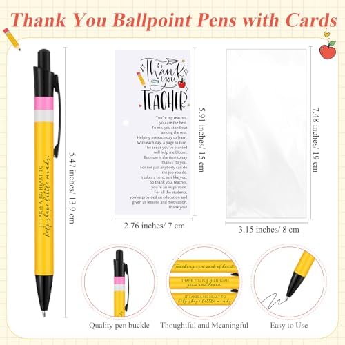 20 Set Teacher Appreciation Gift Package