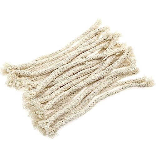 AYLIFU 14 Inch Round Cotton Oil Lamp Wicks 15cm 20pcs