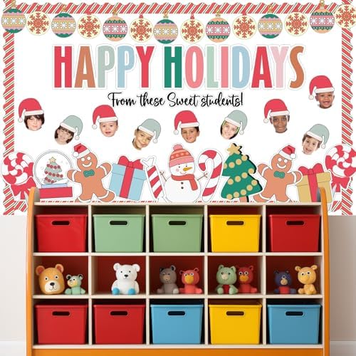 Christmas Bulletin Board Decoration Set