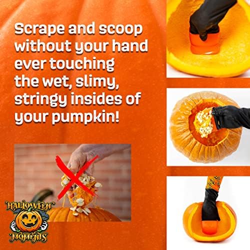 Pumpkin Scraper Glove Mess Free Carving Kit for Adults