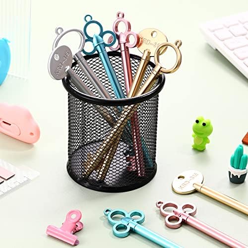 Thenshop 96 Pcs Retro Key Shape Gel Pens