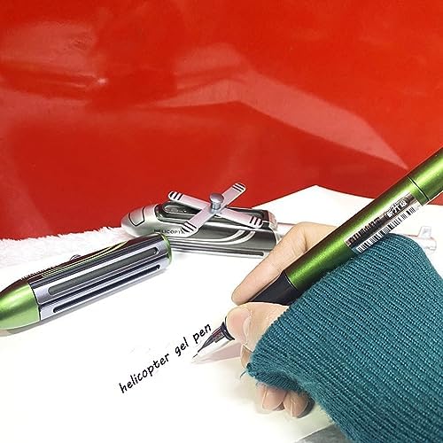 6 PCS Novelty Airplane Gel Pens with 12 Refills