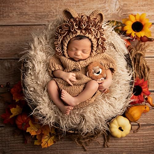 MG House Baby Lion Photography Outfit Set