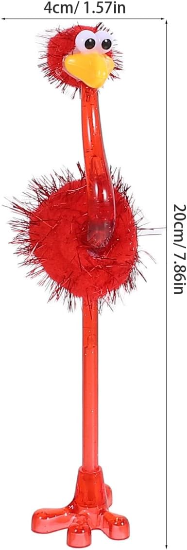 TOYANDONA 24pcs Ostrich Flamingo Pens for Kids