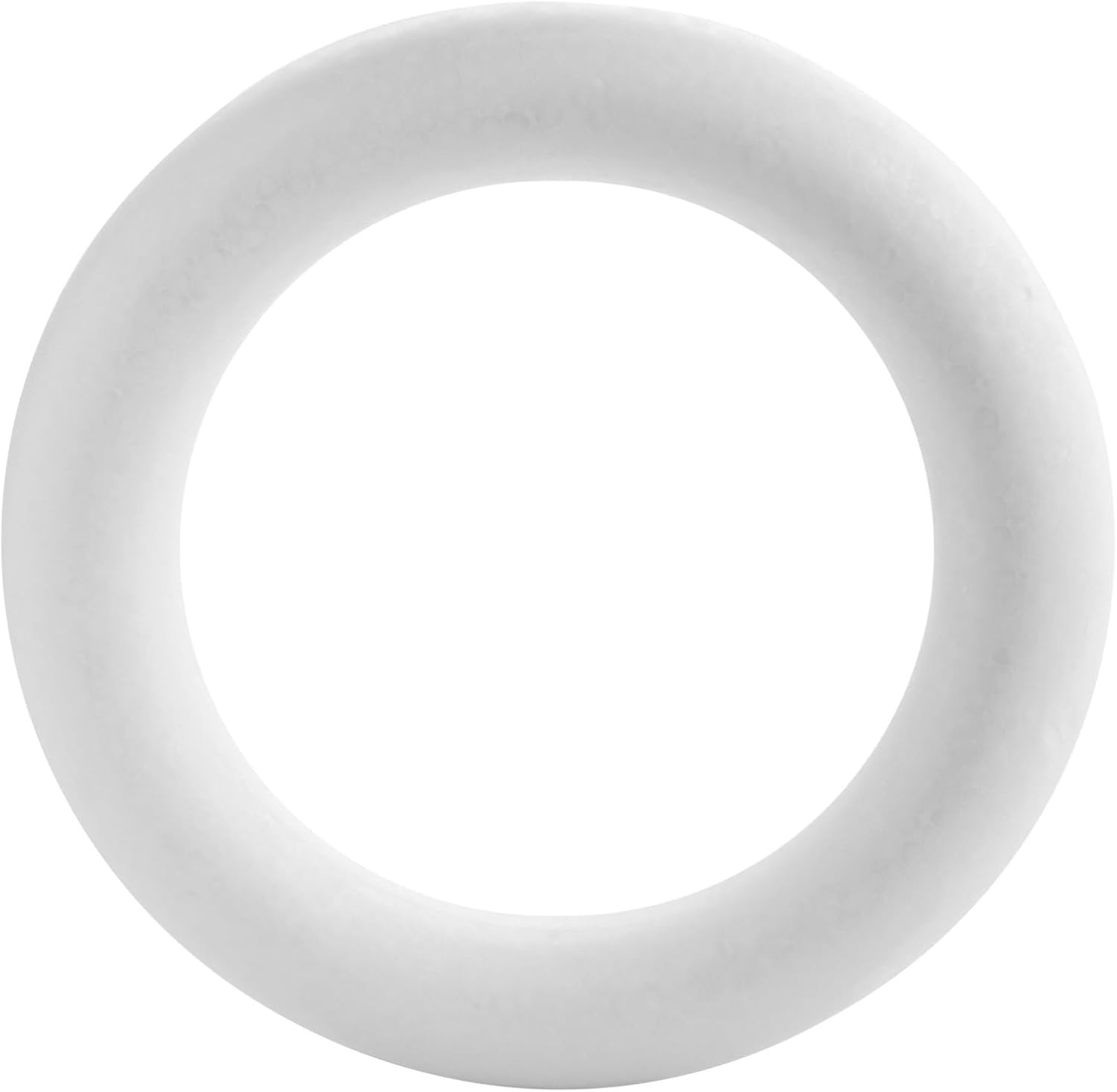 4 Pack Foam Wreath Forms 10 Inch White