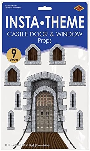 Beistle Castle Door And Window Props For Parties
