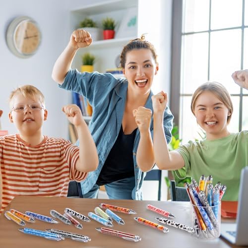 Kosiz 48 Pcs Cartoon Western Cowboy Ballpoint Pens Bulk