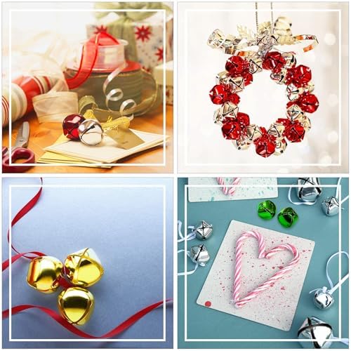 Augshy 120 Piece Jingle Bells Christmas Decor Set