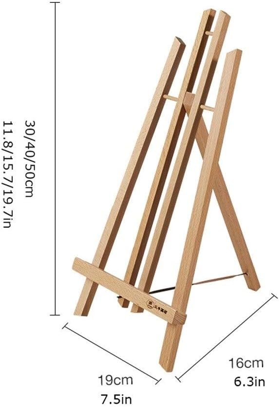 Tripod Artist Easel Small Portable Desktop Easel for Painting and Displays