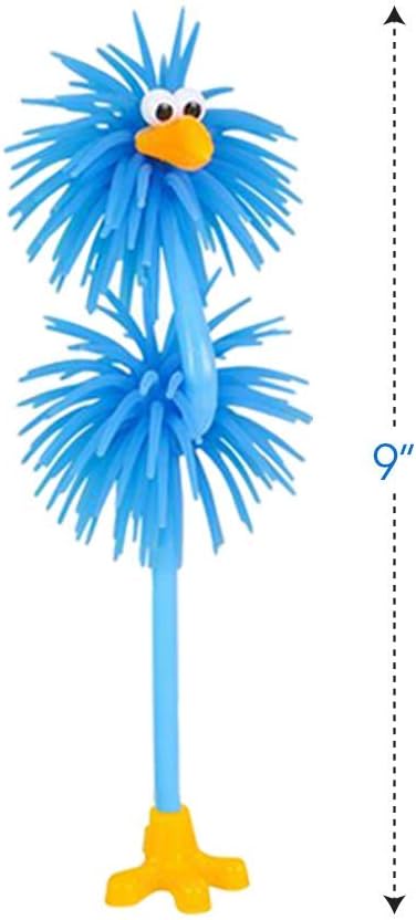 ArtCreativity Silly Rubber Bird Pens Set of 6