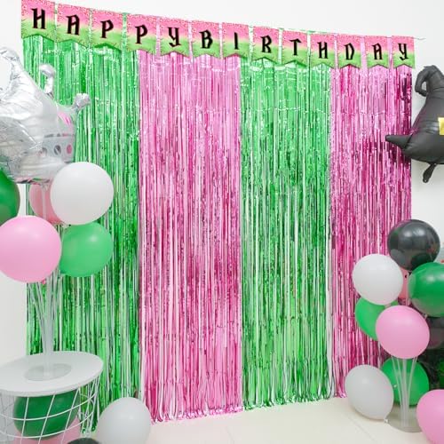 Witch Themed Birthday Photo Backdrop Decorations 2 Pack