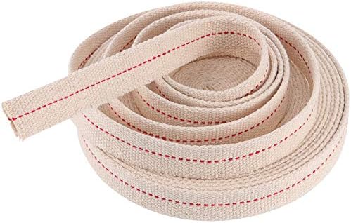 HAKZEON 2 Rolls 1 Inch Oil Lamp Wicks 33 Feet Long